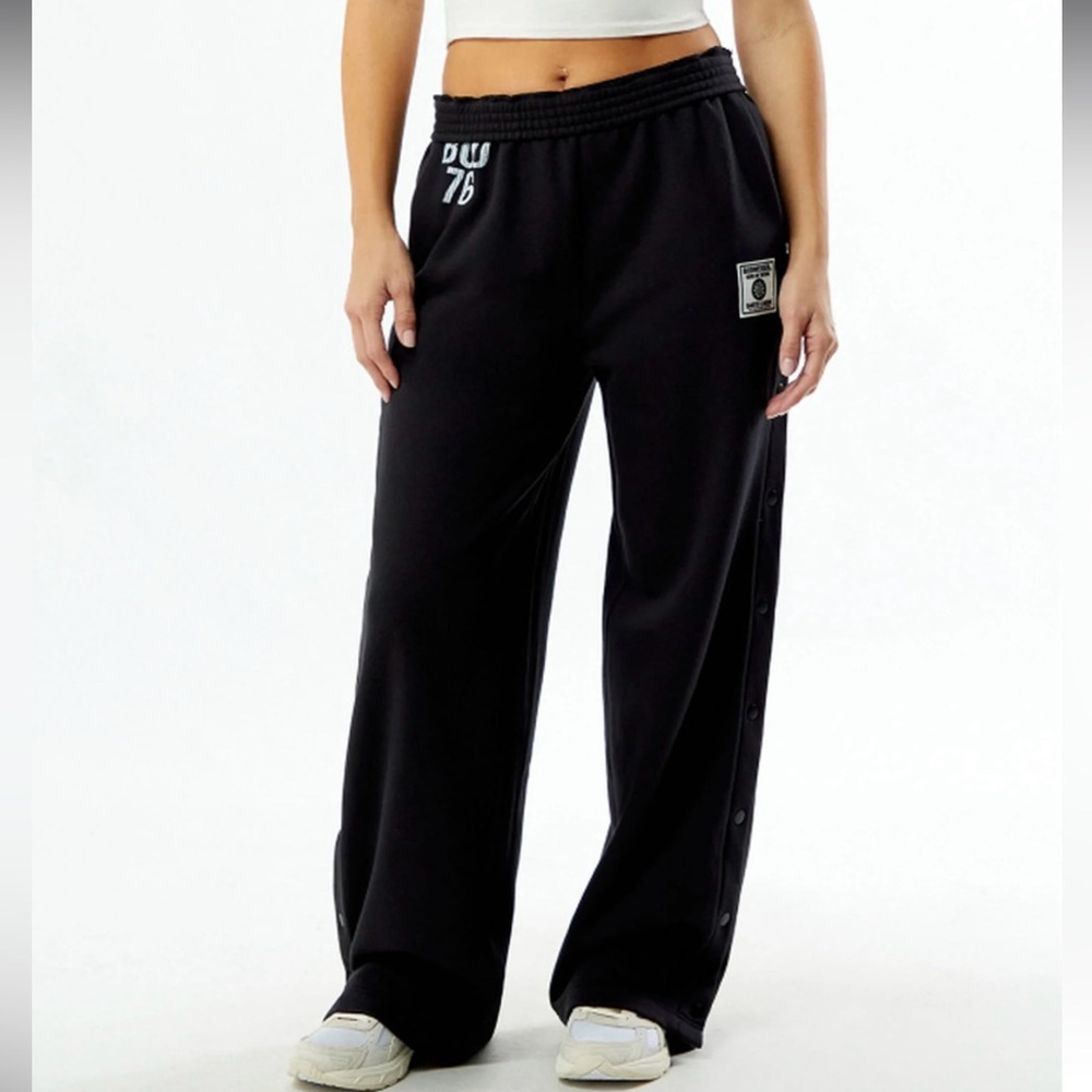 Budweiser Snap Wide Leg Sweatpants